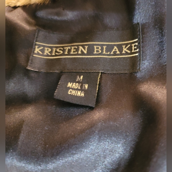 Faux Fur Animal Print Leopard Kristen Blake Women Size Medium Long Comfy Coat - Picture 6 of 16